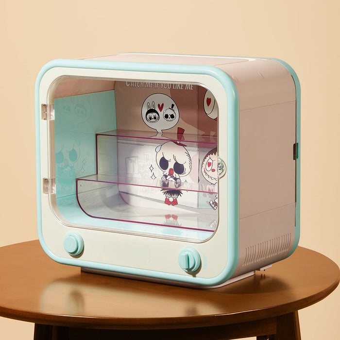Labubu Catch Me If You Like Me Series With TV Set Luminous Display Container