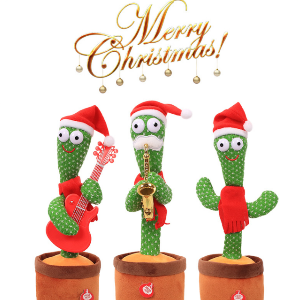 Dancing Santa Cactus Toys