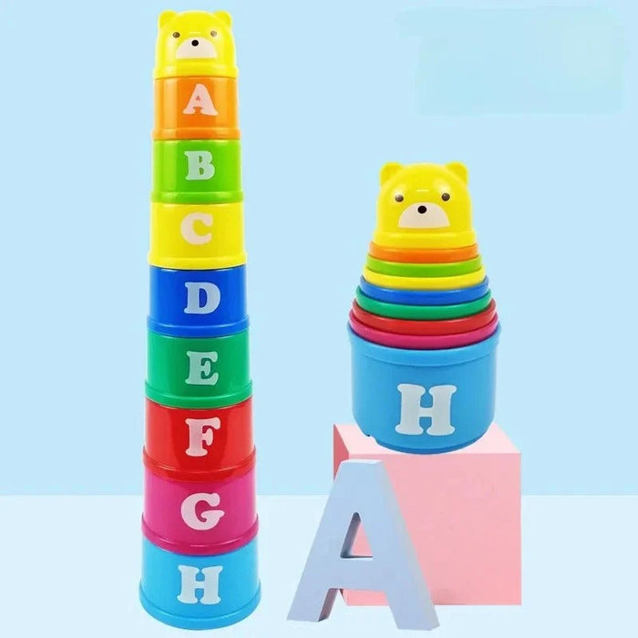 Stacking and Nesting Cups Toy Set