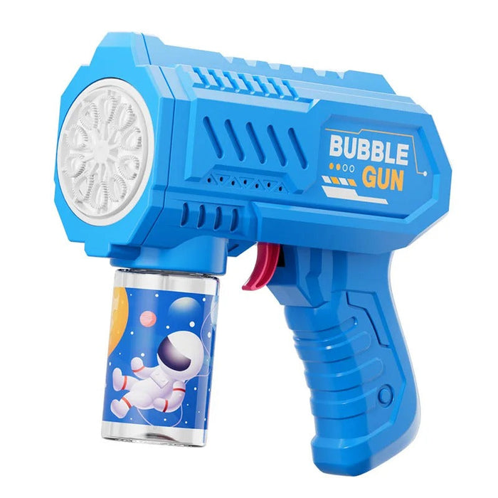 10 Hole Space Themed Bubble Blaster Machine Toy