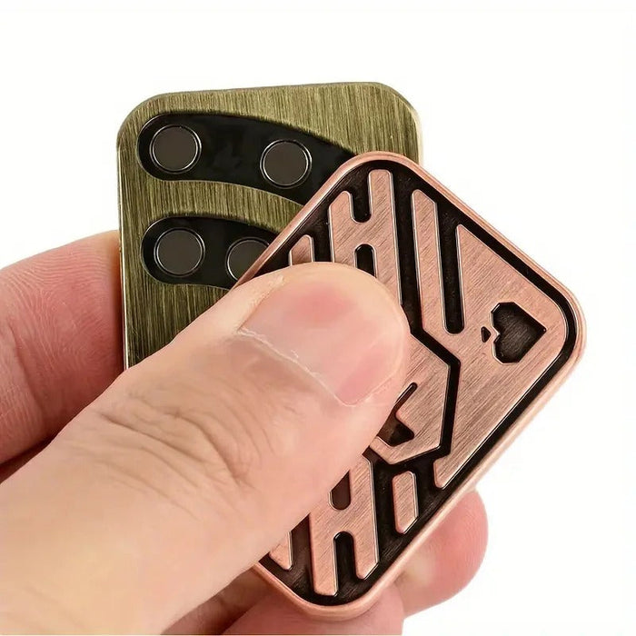 Metal Playing Card Fidget Spinner