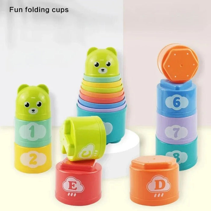 Stacking and Nesting Cups Toy Set