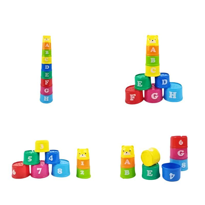 Stacking and Nesting Cups Toy Set