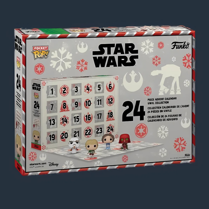 24 Day Holiday Themed Mini Figure Advent Calendar