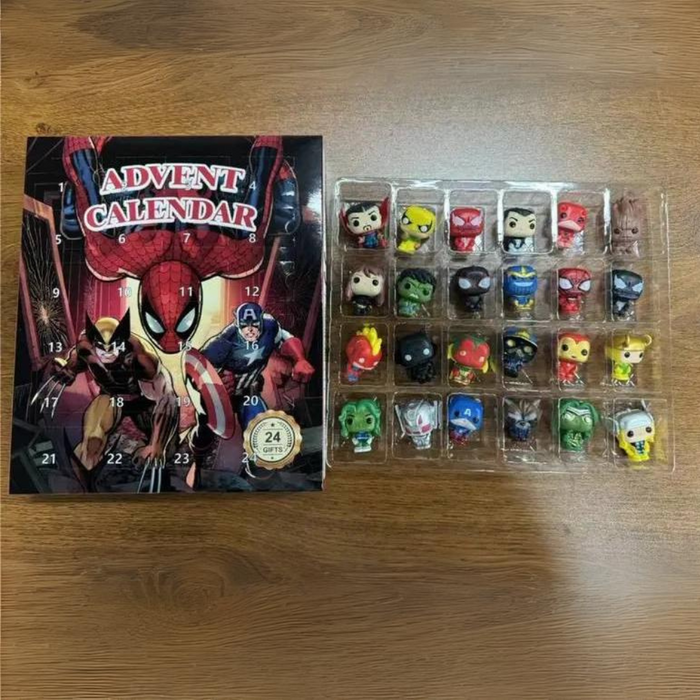 Marvel Avengers Advent Calendar With 24 Mini Figures