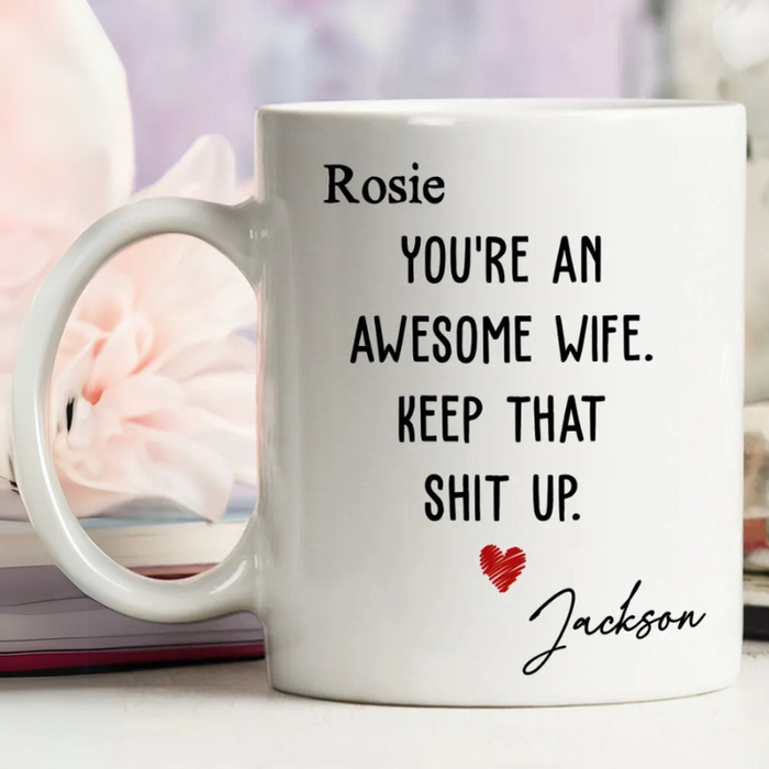 Personalized Name Mug With Message