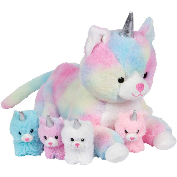 Kittycorn Mother And Baby Animal Stuffed Plush Toy