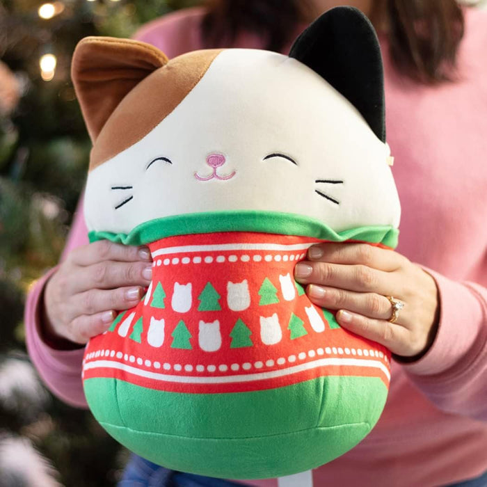 Cat With Ugly Christmas Sweater Plush Toys