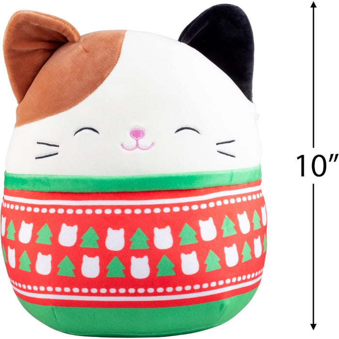 Cat With Ugly Christmas Sweater Plush Toys