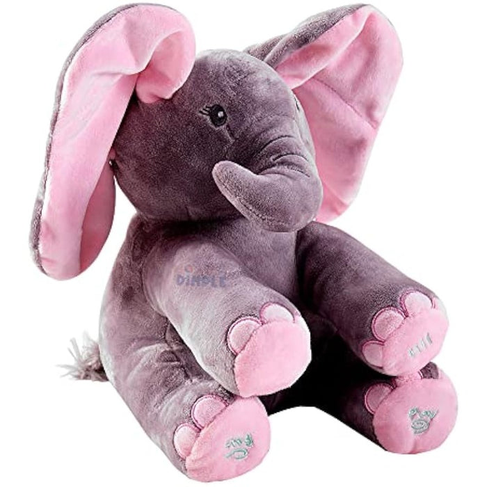 Animated Stuffed Plush Singing Elephant