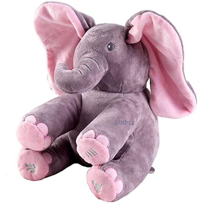 Animated Stuffed Plush Singing Elephant