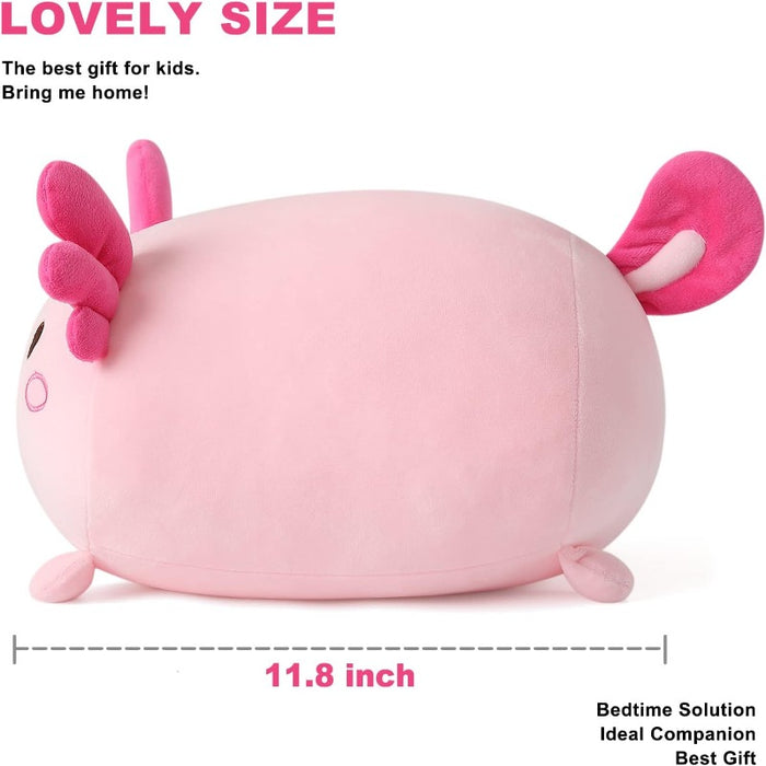 Axolotl Plush Pillow Soft Axolotl Stuffed Toy