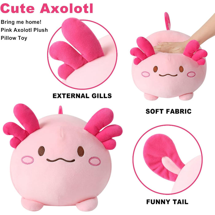 Axolotl Plush Pillow