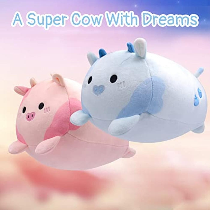 Blueberry Cow Plushie Stuffed Toy