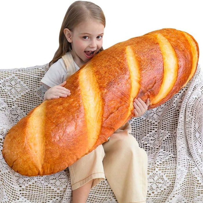 Bread Shaped Plushie Stuffed Pillow