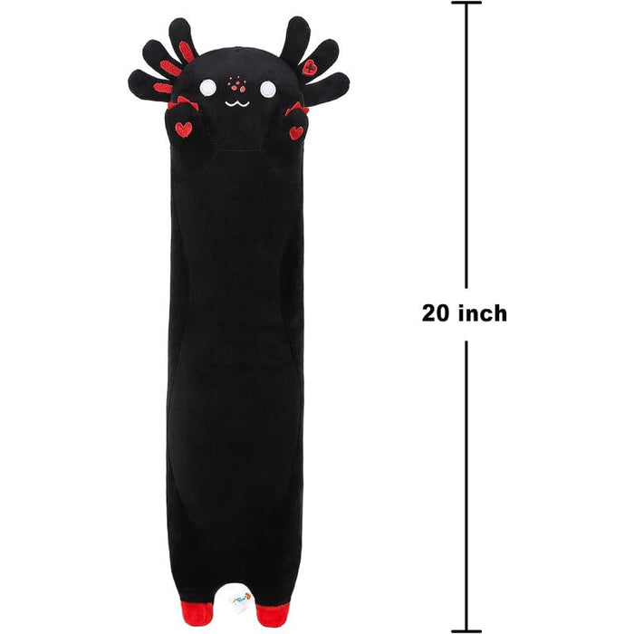 Cat Design Long Axolotl Plush Pillow Toy