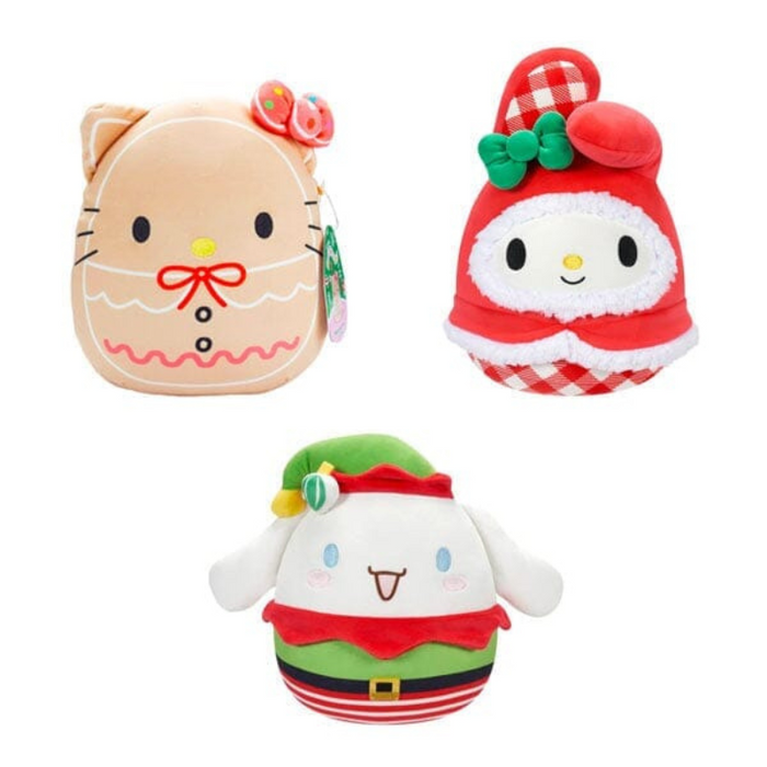 Cheerful Kitty Holiday Soft Plush Toys