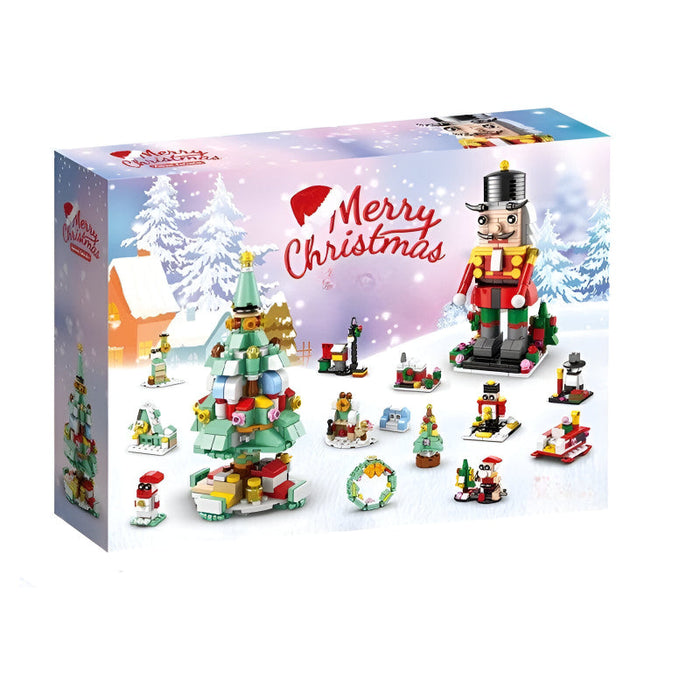 Christmas Countdown Building Blocks Gift Set