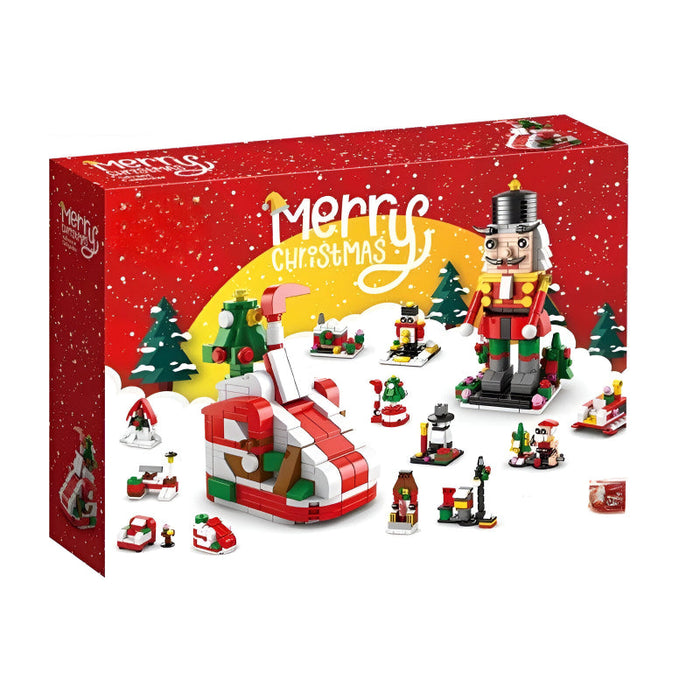 Christmas Countdown Building Blocks Gift Set