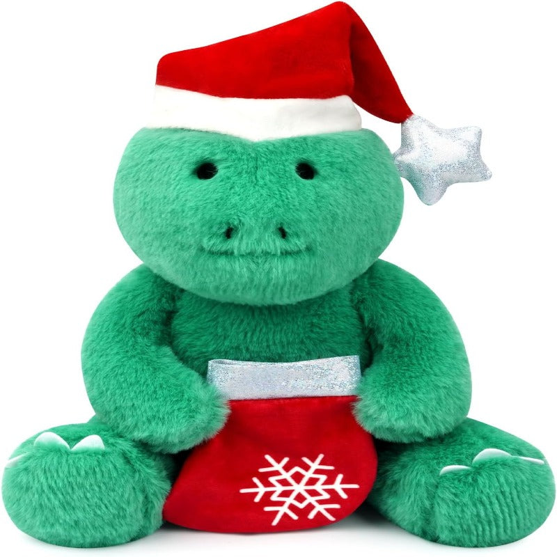 Christmas Stuffed Dinosaur Plushie – Smart Dancing Cactus