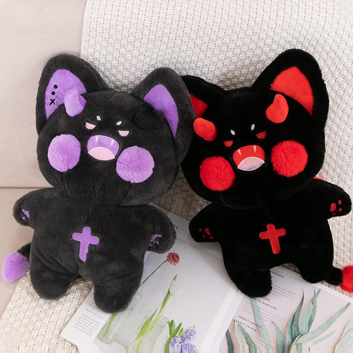 Devil Cat Plushie Toy