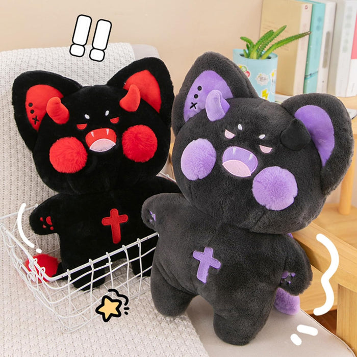 Devil Cat Plushie Toy