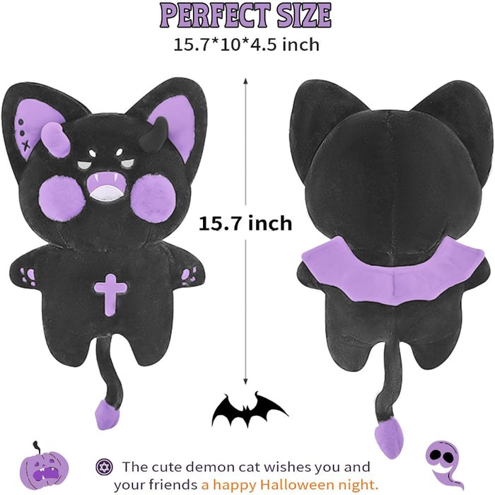 Devil Cat Plushie Toy