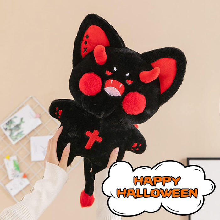 Devil Cat Plushie Toy