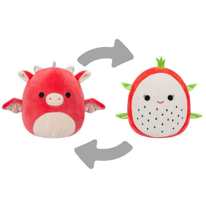 Dragon Fruit And Dragon Reversible Plush Toy