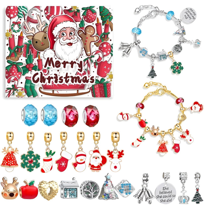 Festive Charm Bracelet Advent Calendar