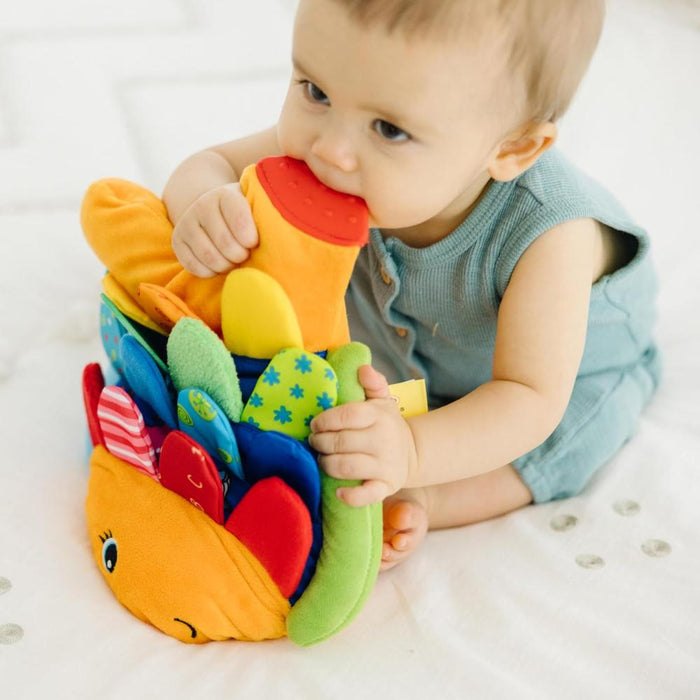 Flip Fish Tummy Time Sensory Toy