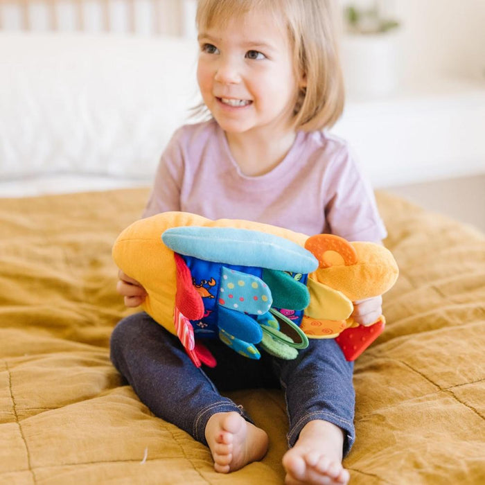 Flip Fish Tummy Time Sensory Toy