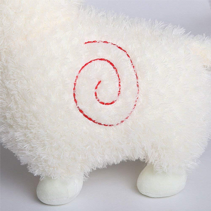 Fluffy Alpaca Plush Toy