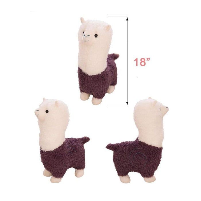 Fluffy Alpaca Plush Toy