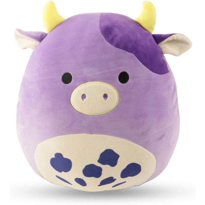 Fluffy Stuffed Farm Cow Plush Toy