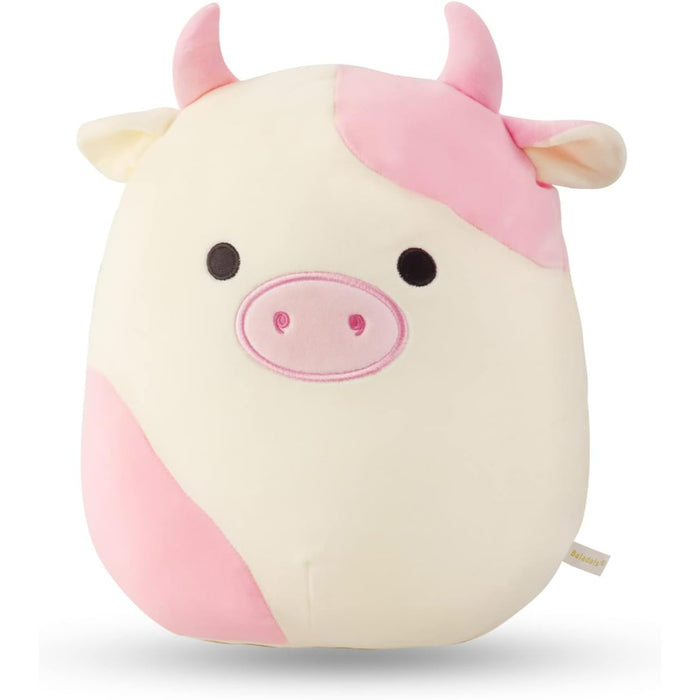 Fluffy Stuffed Farm Cow Plush Toy