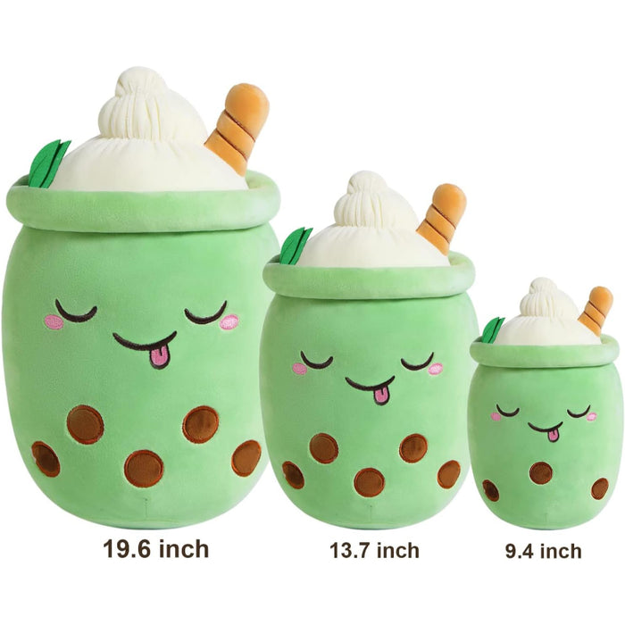 Ice Cream Milk Tea Cup Plush Pillow