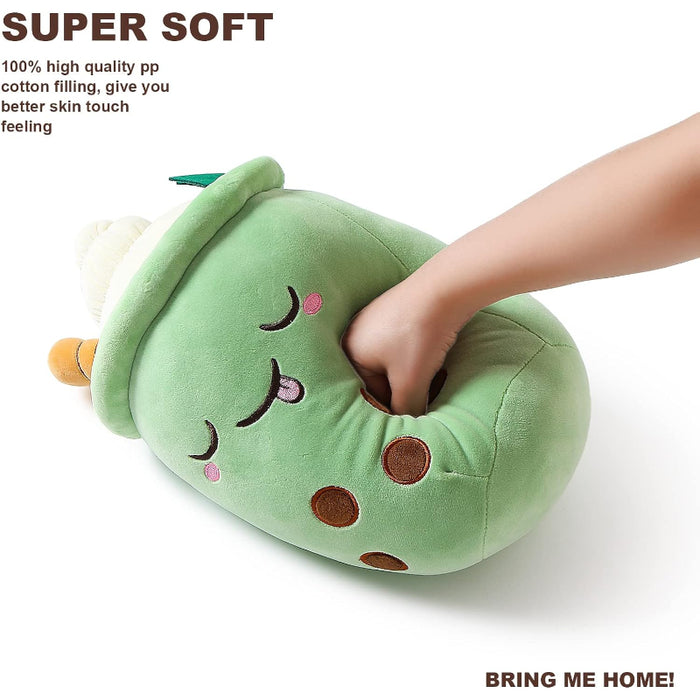 Ice Cream Milk Tea Cup Plush Pillow