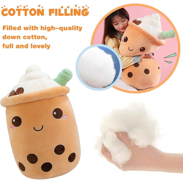 Ice Cream Milk Tea Plush Pillow