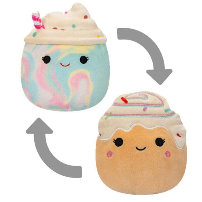 Kelen And Cinnamon Roll Reversible Plush Toy