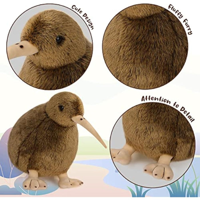 Kiwi Bird Plush Stuffed Animal Toy