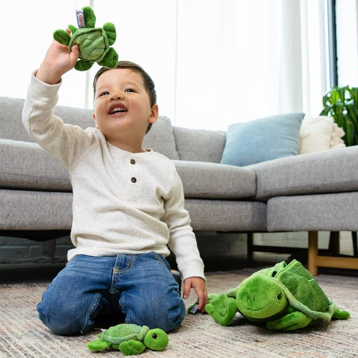 Little Plush Baby Turtles Zip Toy