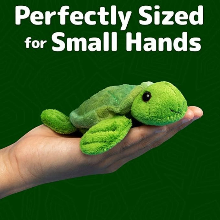 Little Plush Baby Turtles Zip Toy