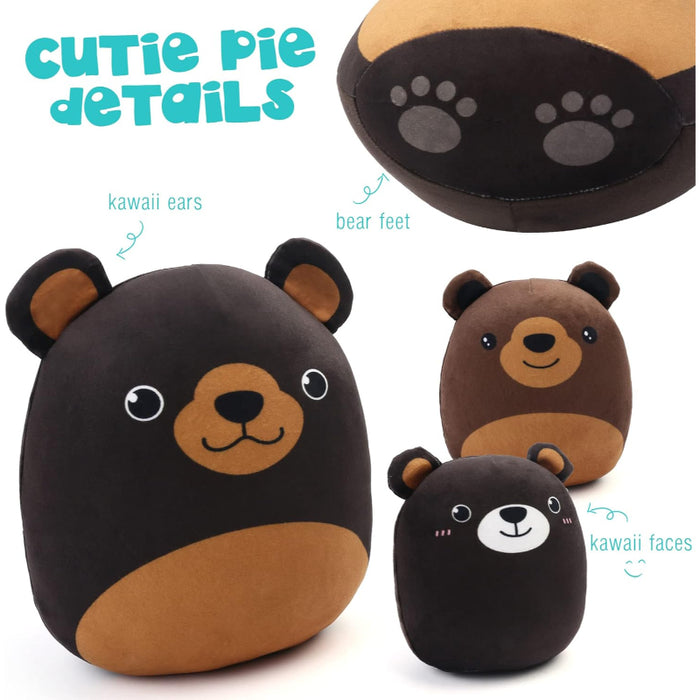 Mama Bear And Cubs Plushie Set