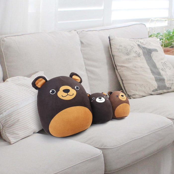 Mama Bear And Cubs Plushie Set