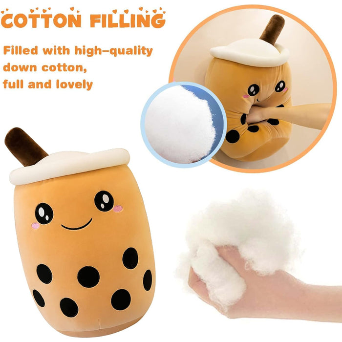 Milk Tea Cup Plush Pillow