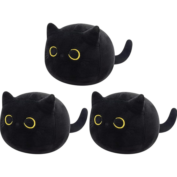 Pack Of 3 Cat Plush Toys