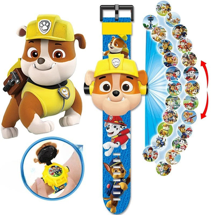 Paw Patrol 3D Projection Digital Clock Toy Set