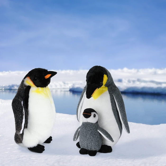 Penguin Family Plush Stuffed Toy