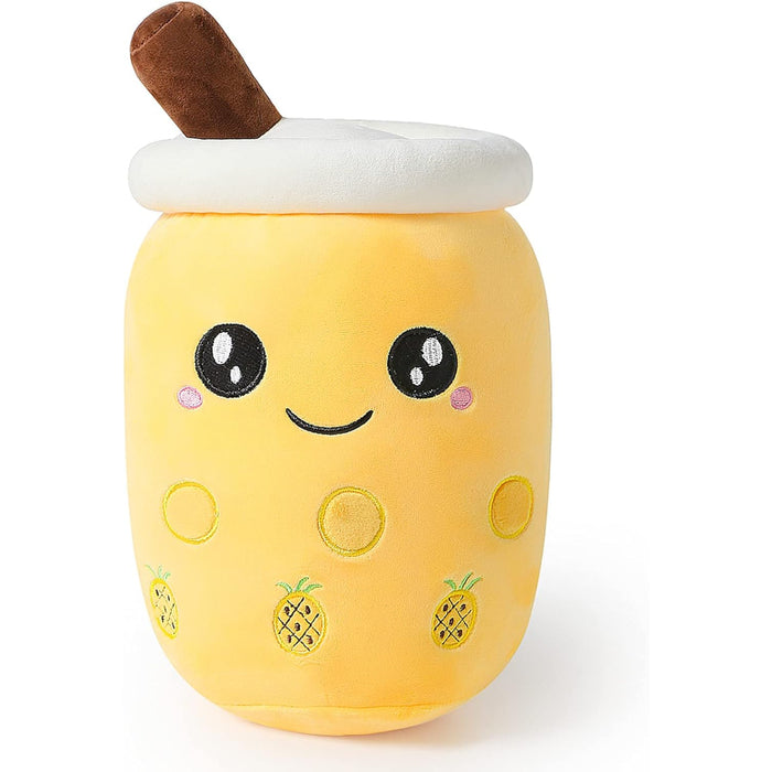 Pineapple Milk Tea Cup Plush Pillow